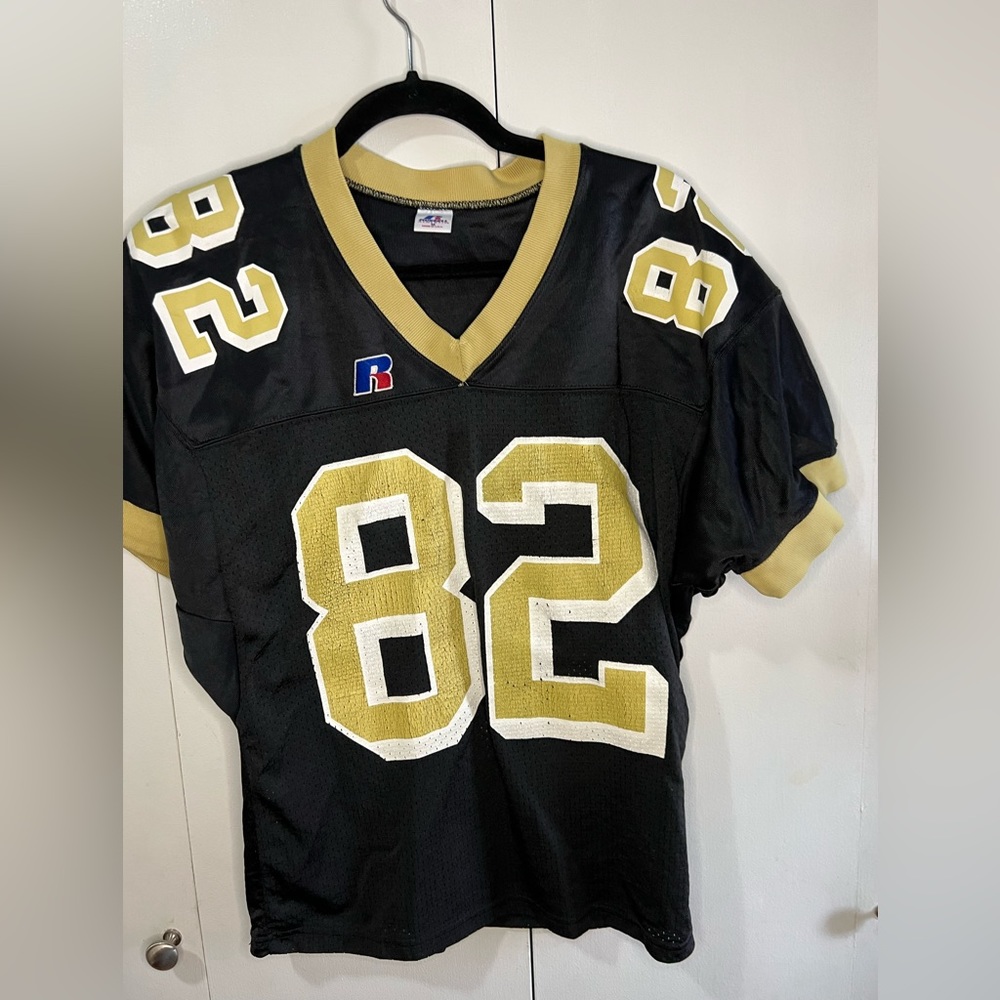 Russell black and gold jersey